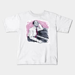 Ahmad Jamal - An illustration by Paul Cemmick Kids T-Shirt